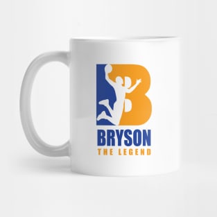 Bryson Custom Player Basketball Your Name The Legend Mug